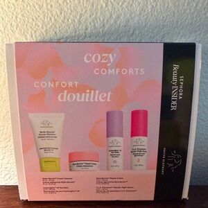 Drunk Elephant Pink and White Skincare Trio